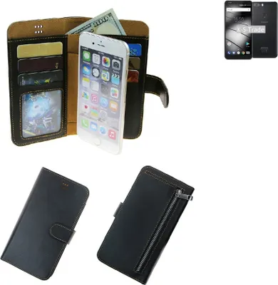 Produktbild von K-S-Trade Schutz Hülle kompatibel mit Gigaset GS370 Plus Klapphülle Case Phone cover Slim Handytasche Handy Hülle schwarz aus Kunstleder (1 Stk)