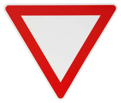 Produktbild von 205 nach StVO und RAL-Gütebedingungen 630mm Schild Schilder Achtung Hinweisschild Straßenschild Strassenschilder Verkehrszeichen Dreieck