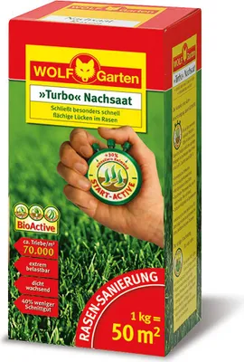 Image de Wolf-Garten Gazon à réensemencer Lr 50 Pour 50 Qm