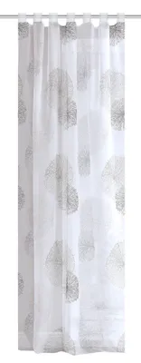 Produktbild von HOME WOHNIDEEN Rawlins Schlaufenschal 145 X 140 cm 1x Fertigschal inkl. 1x Bügelband Grau