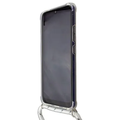 Obrázok produktu pre caseroxx ochranný obal TPU kryt kompatibilný s Gigaset GS190, gumená taška na mobilný telefón biela