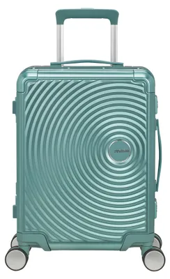Image de American Tourister trolley Soundbox Alu Spinner 55 / 20 TSA Trolley Dusty Turquoise