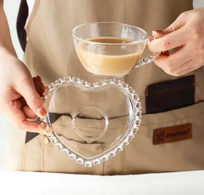 Produktbild von Tasse mit Untertasse - VALENTINE