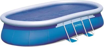 Produktbild von Solarplane "Steel Pro" oval -  4,75 x 3,20 m