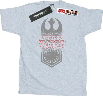 Produktbild von Star Wars - "The Last Jedi" T-Shirt für Herren BI46971 (S) (Grau)