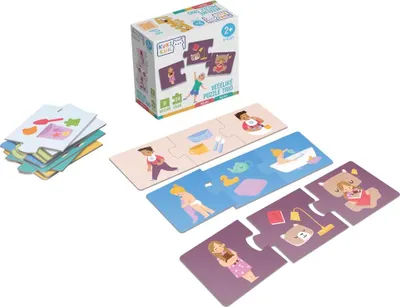 Obrázek produktu pro KukiKuk - Véééliké puzzle trio Můj den