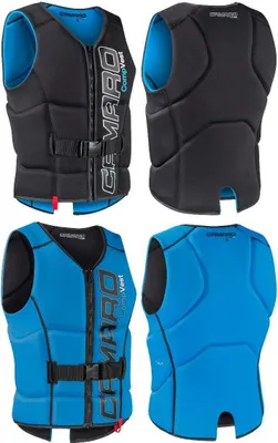 Obrázek produktu pro CAMARO Pánská neoprenová vesta Neo – plovací vesta s ochranou proti nárazům – top na wakeboard – velikost: 62 (5XL)