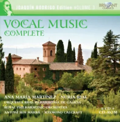 Produktbild von Martínez,Ana María/Rial,Nuria-Complete Vocal Music