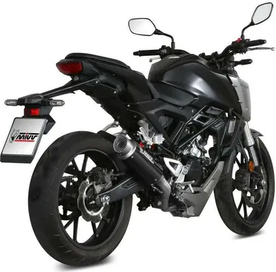 Immagine prodotto di Marmitta completa MIVV Gp pro in carbonio per HONDA cb 125 r 2018-2020
