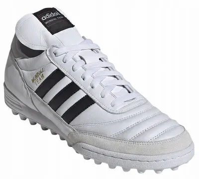 Obrázek produktu pro Adidas - Pánské kopačky na umělý povrch „Mundial Team“, kůže PP5113 (40 EU) (bílé)