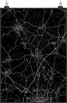 Produktbild von Mr. & Mrs. Panda Bild Greven DIN A5 - Geschenk, Stadt Dorf Karte Landkarte Map Stadtplan, Kunstdruck, poster, Wandbild, drucke, Plakat