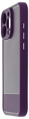Immagine prodotto di Custodia protettiva in fibra di carbonio per iPhone 17 Air, modello da 6,6", colore viola