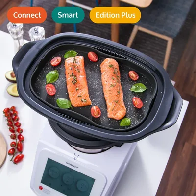 Produktbild von mixcover Dampfgarform Silikonform Auflaufform Monsieur Cuisine Connect & Smart