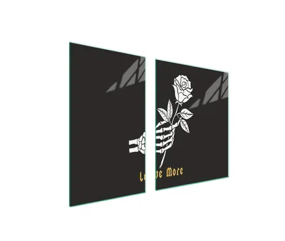 Immagine prodotto di Piastre copriforno 2 pezzi 100x52 Copriforno in Vetroceramica tagliere in vetro Rosa Nero