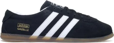 Produktbild von Adidas Gazelle Lo Pro in Schwarz-Weiß für Damen – Größe 5 (UK) – 38 (EU) – 6,5 (US) / Schwarz-Weiß