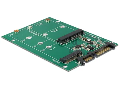 Immagine prodotto di DELOCK Konverter SATA 22Pin -> 67Pin M.2 NGFF +mSATA