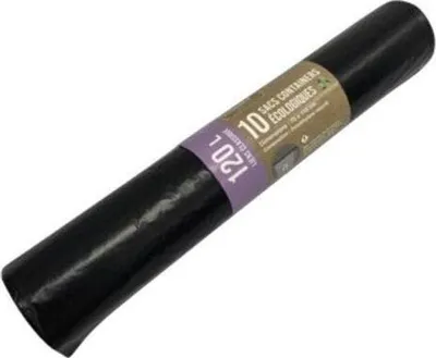 Image de Sacs-poubelle 120L noir