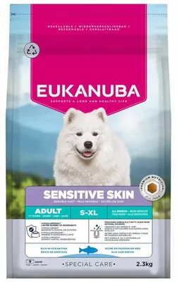 Obrázok produktu pre Krmivo EUKANUBA Special Care Sensitive Skin 2,3 kg