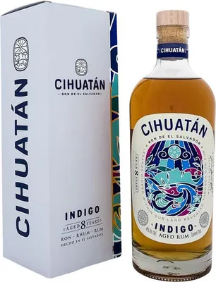 Produktbild von Cihuatan 8 Indigo Rum + Box 700ml 40% Vol.
