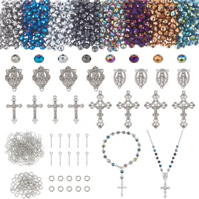 Kreuzperlen-Set 1004 tlg. für Schmuck DIY Basteln