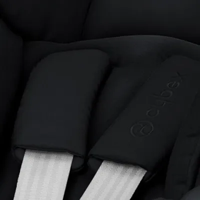 Produktbild von Cybex Gurtpolster für Cloud-Q- Cloud-Z- Aton-Q Babyschale - Deep Black