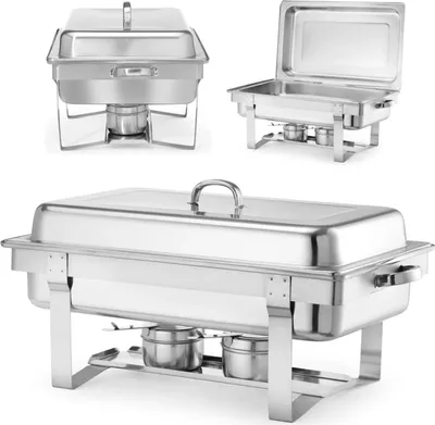 Zdjęcie produktu dla Podgrzewacz Do Potraw Horeca Na Pastę Gn 1/1 - Hendi 471005