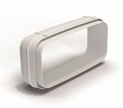 Obrázek produktu pro Spojka pro ploché potrubí 175 × 80 mm, spojka pro ventilační potrubí v kuchyni, spojovací manžeta