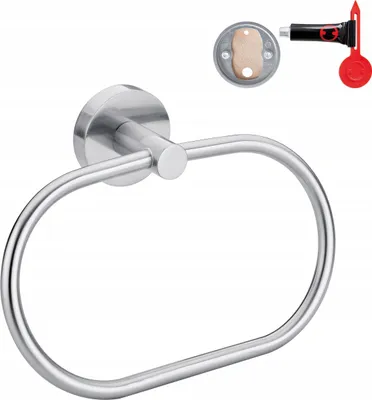 Produktbild von tesa Badezimmer-Handtuchhalter OHNE BOHREN