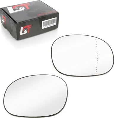 Produktbild von Aussenspiegel Glas Set manuell links rechts für PEUGEOT 206 CITROEN C2 C3 XSARA