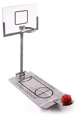 Mini Tisch-Basketball aus Metall - Kompakt & Stabil – Default Title
