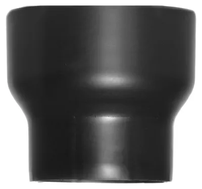 Produktbild von Raik Basic Erweiterung 120mm – 130mm schwarz für Rauchrohr / Ofenrohr
