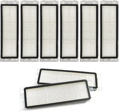 Image de 8x Filtres pour robot XIAOMI ROBOROCK E20 E25 E35 E4 E5 S50 S60 S65 S5 S6 MAXV