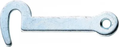 Produktbild von 2er Set HETTICH Windschutzhaken Stahl, L.70 x B.27 mm