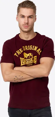 Produktbild von Lonsdale London T-Shirt Herren Original dunkelrot XXL