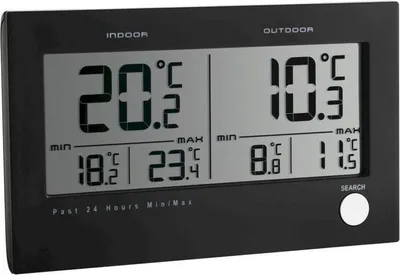 Obrázek produktu pro TFA - Funk-Thermometer TWIN 30.3048 - schwarz