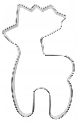 Image de EkoForemki Forme Renne 7,5 cm pour Noël Décoration Pâtisserie
