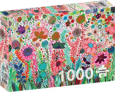 Image de Puzzle 1000 pièces Enjoy – Wilderness en fleurs