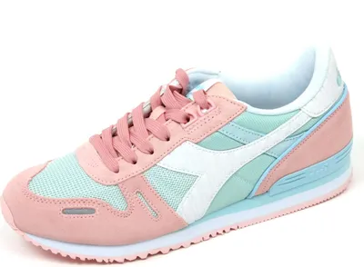 Produktbild von C9012 sneaker donna DIADORA TITAN II W rosa/hellblau Schuh Frau