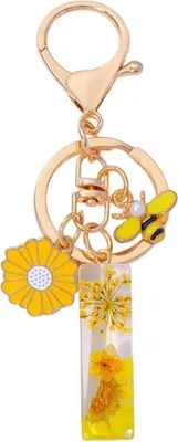 Immagine prodotto di Portachiavi Alfabeto I Giallo - Accessorio Unico KP37842