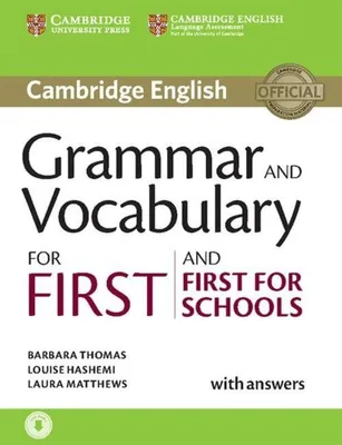 Obrázok produktu pre Grammar and Vocabulary for First and First for Schools Book with Answers and Audio