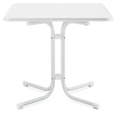 Produktbild von Beautissu Bistrotisch Bistroni WP 80x80xH70cm Weiß