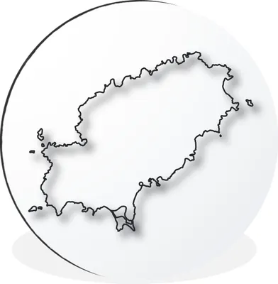 Produktbild von MuchoWow® - Mauerkreis - Wandbilder - Runde Bild - Bild aus Aluminium - Schlafzimmer - Wohnzimmerdekoration - Wand Dekoration