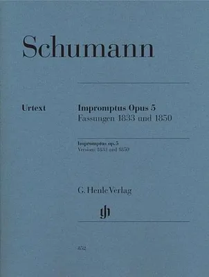 Produktbild von Schumann, R: Impromptus op. 5