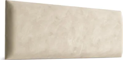 Produktbild von Muralo Polsterpaneel WANDPOLSTER Wandkissen Bettkopfteil Wandpaneel Magic Velvet Creme 2250 50cm x 15cm