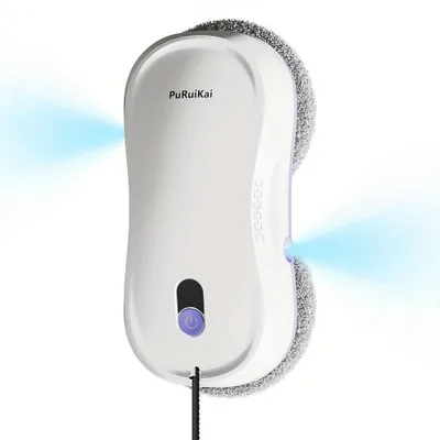 Immagine prodotto di Pulitore automatico per finestre – Robot per la pulizia dei vetri – Detergente per vetri – Pulitore per specchi – Sistema di nebulizzazione a doppio getto
