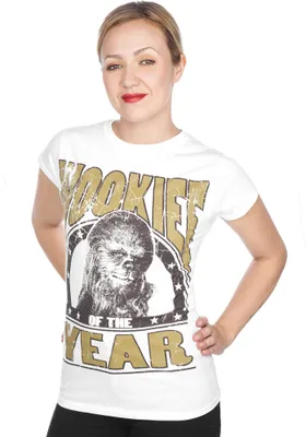 Produktbild von Girlie Shirt Wookiee Of The Year Größe: XL