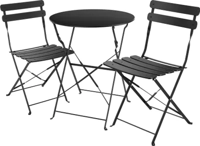 Produktbild von tectake® Bistrotisch Set Frieda, klappbar für 2 Personen