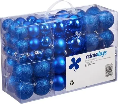 Productafbeelding van Kerstballen in een set van 100 stuks