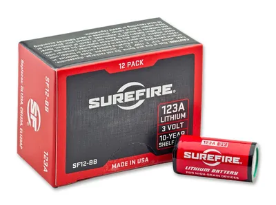 Produktbild von Surefire Batterie-Set CR123A 12x SF12-BB