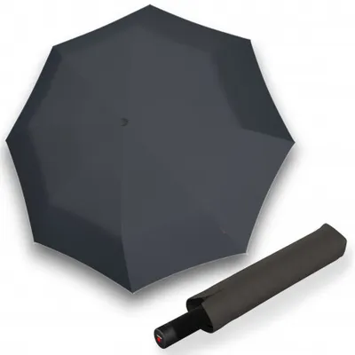 Obrázek produktu pro Knirps KNIRPS U.90 XXL DARK GREY - ultralehký skládací deštník